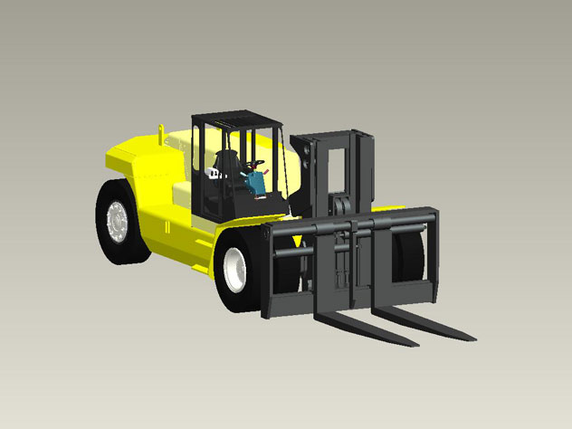 Photo rendering of Hoist P-series ro-ro forklift