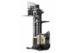 A Crown reach truck