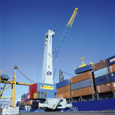 Gottwald's G MHK 6406 crane