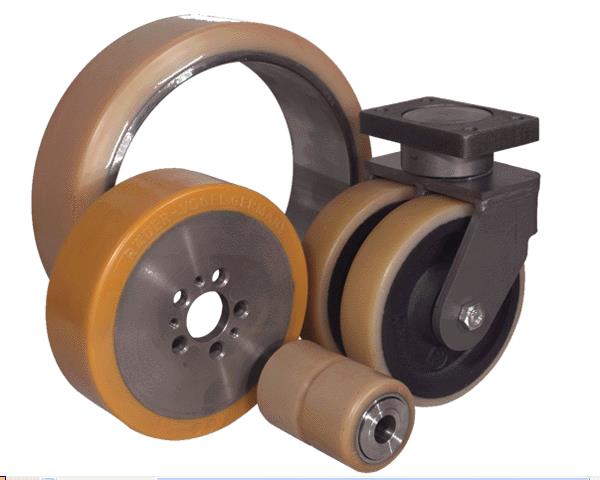 RAEDER-VOGEL – wheels and castors for order pickers and turret trucks in demanding applications
