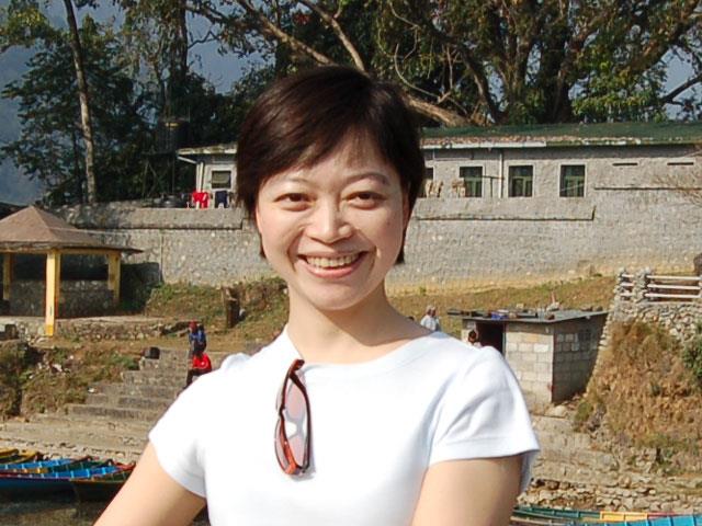 Sang Tian enjoys travelling. She is pictured on holiday in Nepal this year.