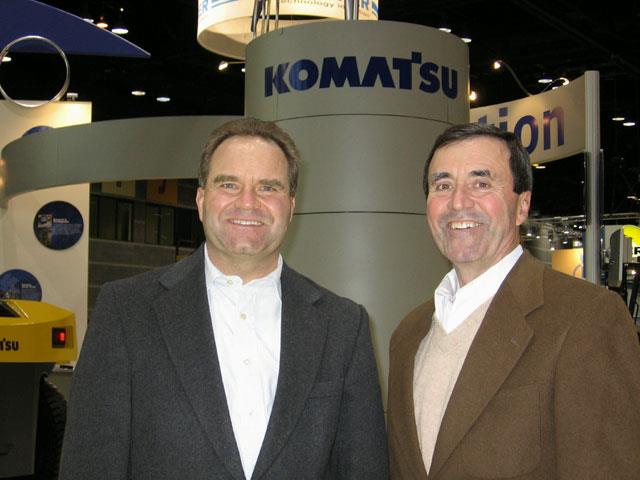 (L-R) Scott Swakow and Loren Swakow at ProMat 2007.