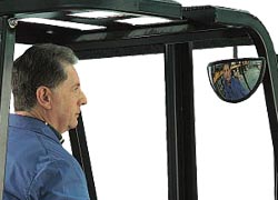 ADDITIONAL SAFETY FOR FORKLIFT-DRIVERS