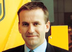 JCB Inc president Graeme Macdonald.