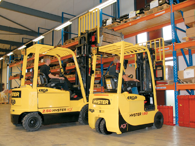 Hyster's Ergo+ truck