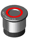 Outdoor sealed piezo with green/red Ring.