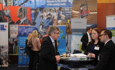 CeMAT Preview on Wednesday, 16 February 2011, on the fair ground of Hannover, Germany.