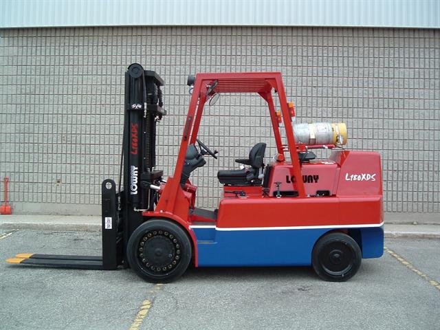 Canadian forklift Lowry.