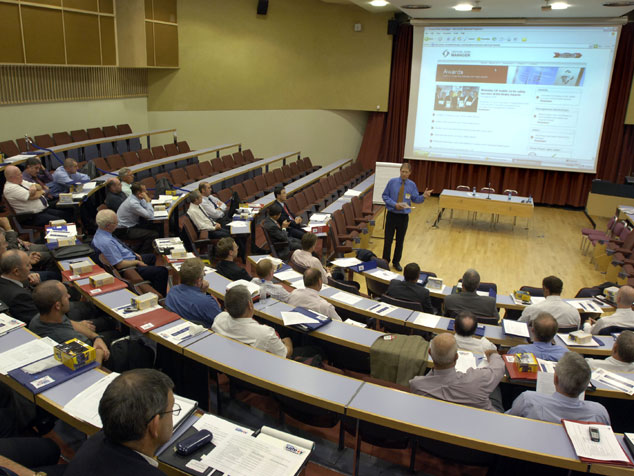 Dr Will Murray of Interactive Driving Systems reinforced the HSE's message on workplace transport risk at FLTA Safety Conference 2006.