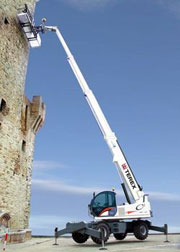 A Terex Girolift 5022 telehandler.