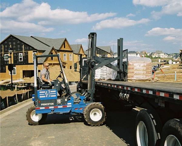 Princeton's new PIggyBack® PBX model provides efficient, one-side off-loading.