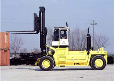 A Fantuzzi forklift.