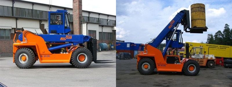 ML 3012RC - With raised 30 ton load