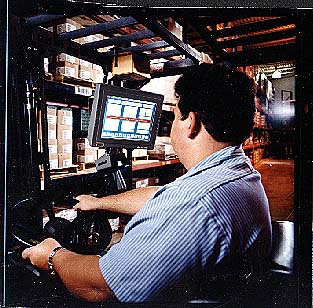 The Glacier GX Series of forklift computers are PC-compatible devices specifically designed for harsh environments