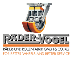 RAEDER-VOGEL – Innovative wheels and castors for the forklift industry