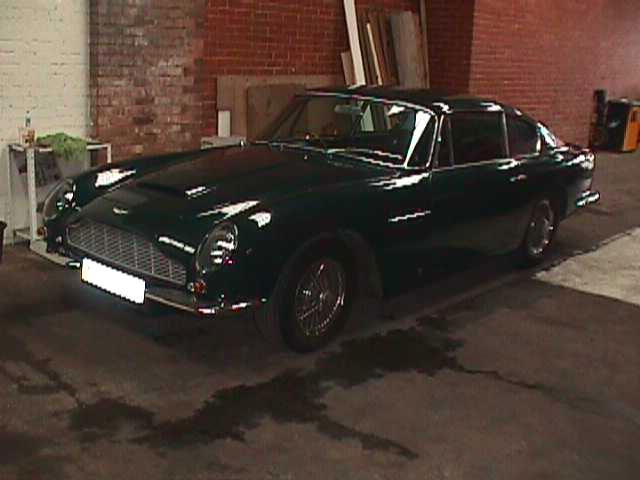 The 1967 Aston Martin DB6.