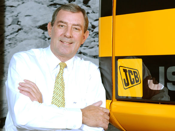 JCB managing director John Patterson