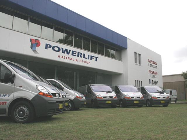 Powerlift Nissan's Sydney headquarters.