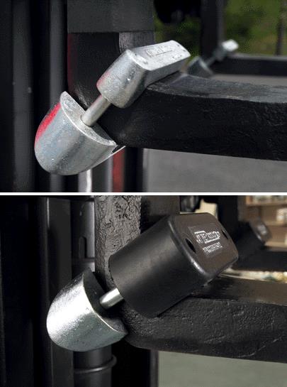 Fork Protectors - Solution 1 (top) & Solution 2 (bottom)