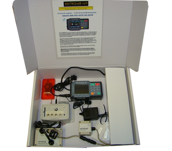 Keytroller’s BOX DEMO KIT - makes the 601 wireless access monitoring system easy to demo