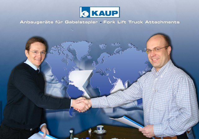 (L-R)EMC Group managing director Stefan Marschner and Kaup managing director Holger Kaup.