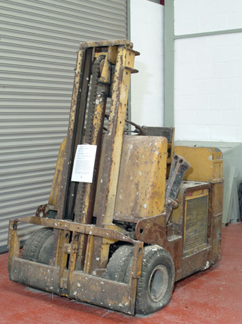A 1949 Coventry Climax FTD.