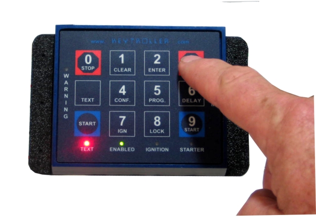 Keytroller's START SMART keypad ignition system - reliable, simple, tough