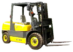 A Tianjin forklift.