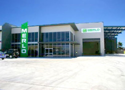Merlo Group Australia Pty Ltd headquarters at Welshpool, West Australia.