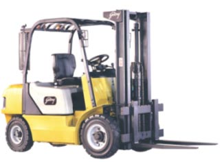 A new version Godrej forklift.