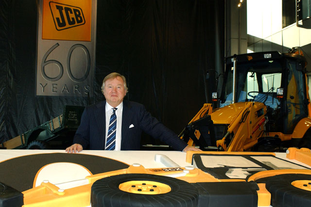 Lord Bamford: positive about the future