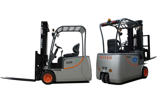 3-Wheel Electric Forklift Truck (1.2-2 Ton)Click to enlarge image