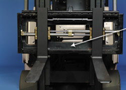 The K-series sideshifting fork positioner.