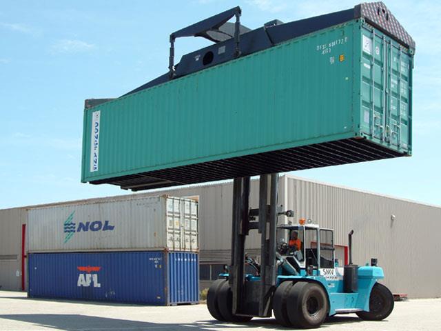 SMV Konecranes masted forklift