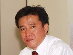 Komatsu Forklift Europe brand manager Eiji Fukuda.