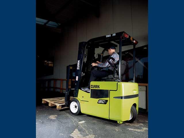 <b>CLARK Material Handling Company Announces Release of the 100% AC Powered TMX 3-Wheel Rider</b>