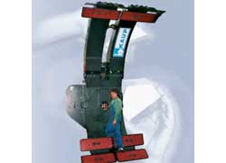 <b>Largest Rotating Roll Clamp ever manufactured by KAUP delivered to Egypt</b>