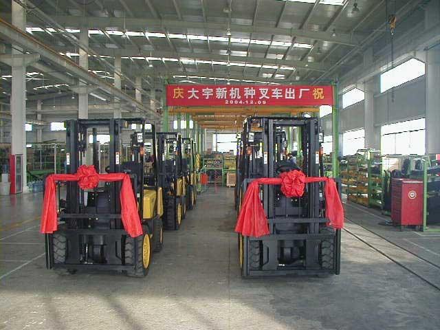 Daewoo F series diesel forklifts for the Chinese market