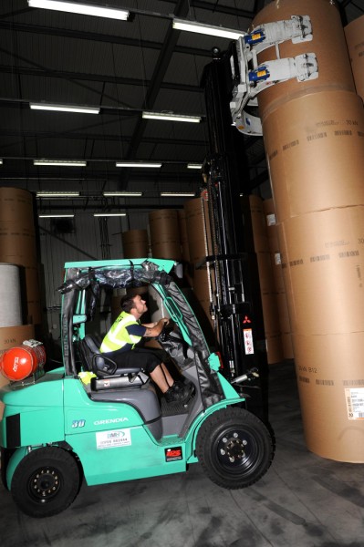 A fleet of Mitsubishi forklifts has boosted productivity for CPI Bookmarque's Croydon facility.