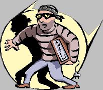 THIEVES USE FORKLIFT TO STEAL ATM