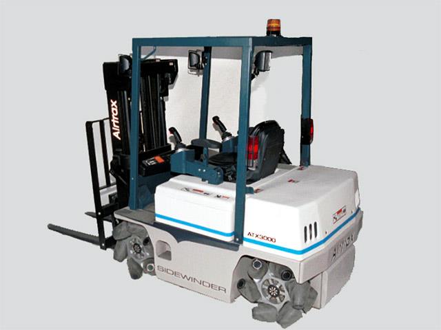 Airtrax sells first Sidewinder forklifts