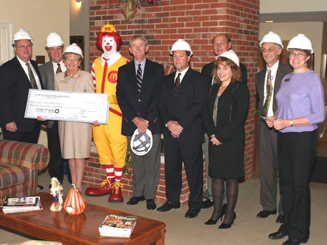 Clark dealers lift spirits at Ronald’s house