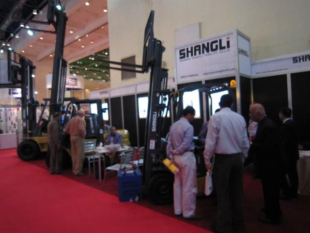 Support for Shangli at 2010 Handling Expo Cairo