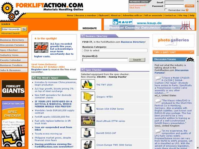 <b>Check Out Our New Homepage!</b>