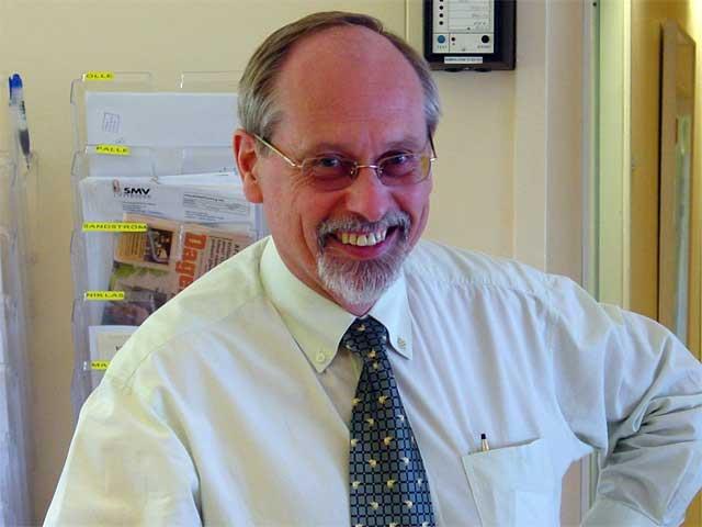 SMV's new managing director, KG Salomonsson