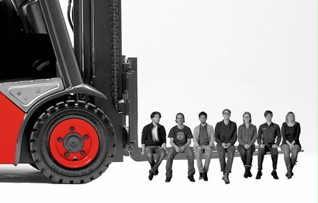 University students design forklift workstation
