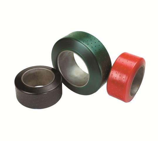 Thombert THp-GripTM tires (great traction on wet surfaces). Click to view larger image.