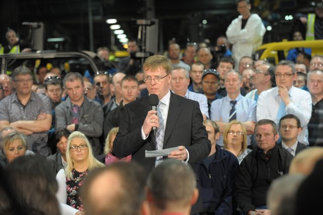 Plant manager Alan Little has been honoured with an MBE.