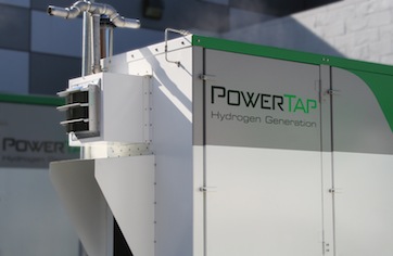The PowerTap on-site hydrogen generation and refueling system