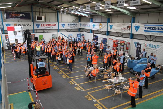 Visitors assessed warehouse and supply chain-related products and services at the WTG's Planning for Efficiency open day.